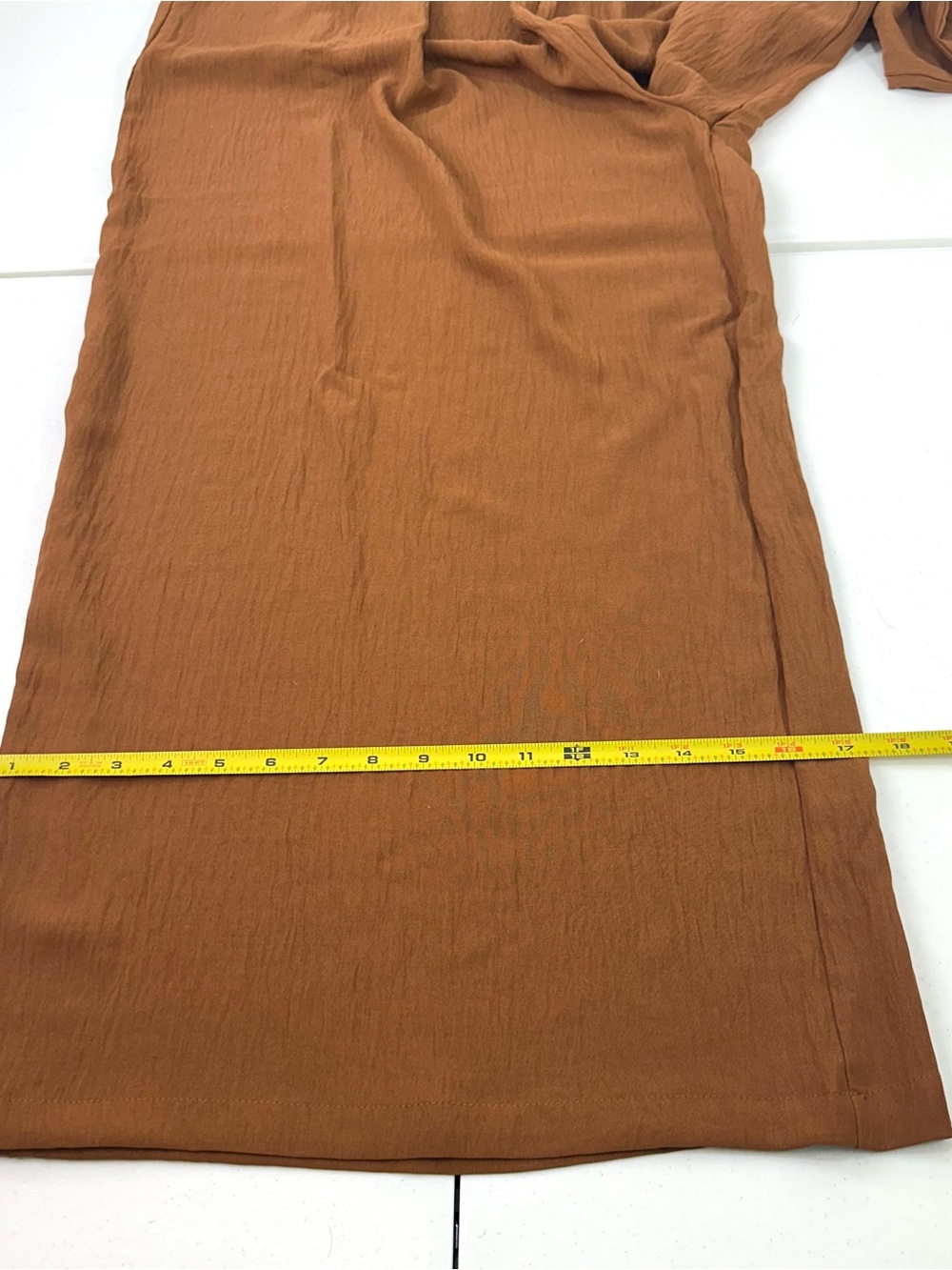Dokotoo women’s brown sleeveless wide leg jumpsuit romper XL New - Picture 13 of 14